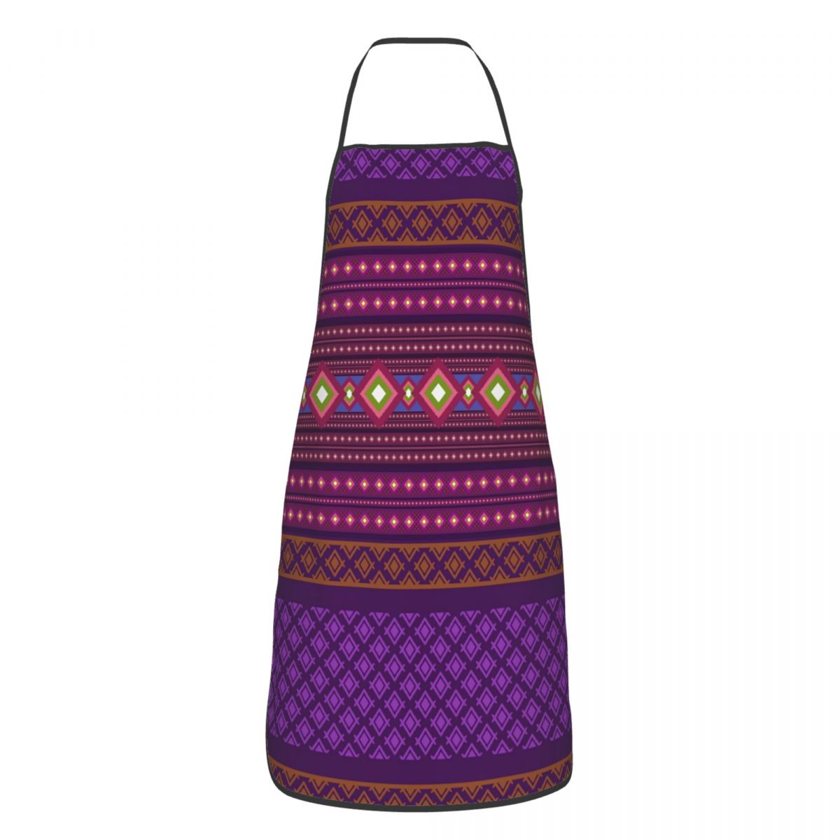 Ikat Woven Fabric - Babador personalizado ikat geométrico tribal étnico