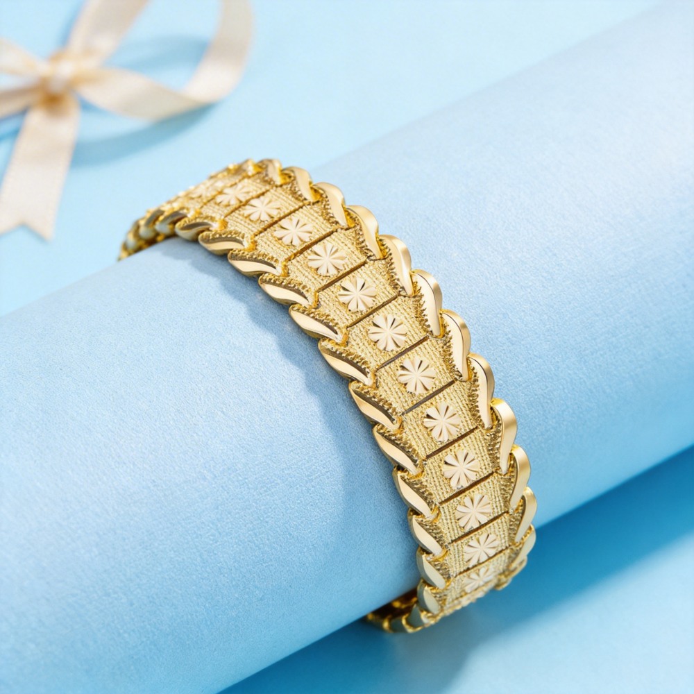 Ethnic Fashion Brand - Novas pulseiras largas de luxo em