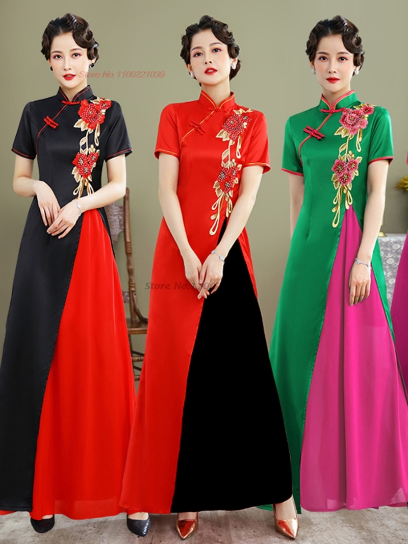 2026 vietnã vestido tradiciona - Ao Dai Vietnam Dress avaliação e preço
