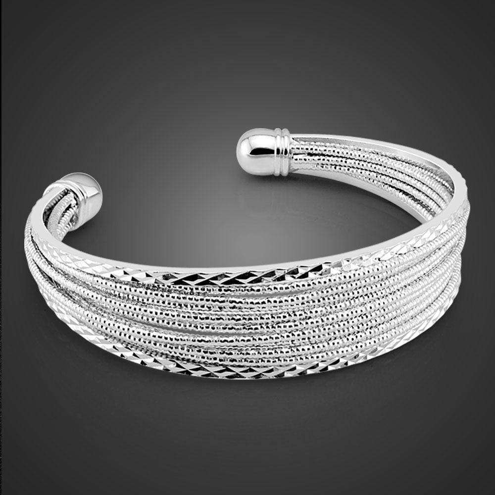 Pulseiras de Charme em Prata E - Ethnic Fashion Wear For Women avaliação e preço
